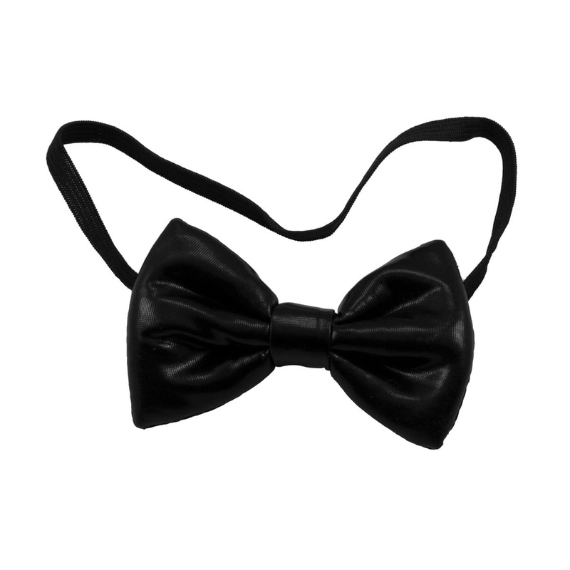Elegant bow tie black