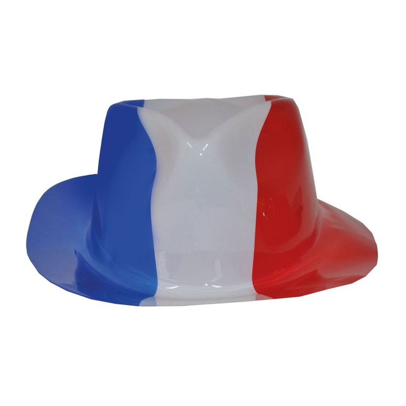France plastic hat