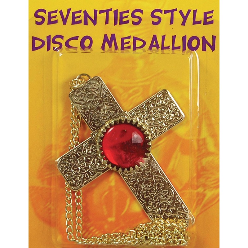 Golden 70s cross chain