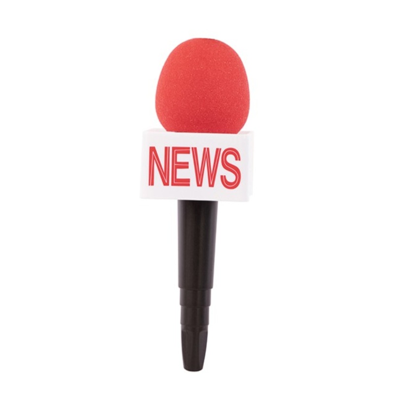 Microphone - Breaking News 25cm
