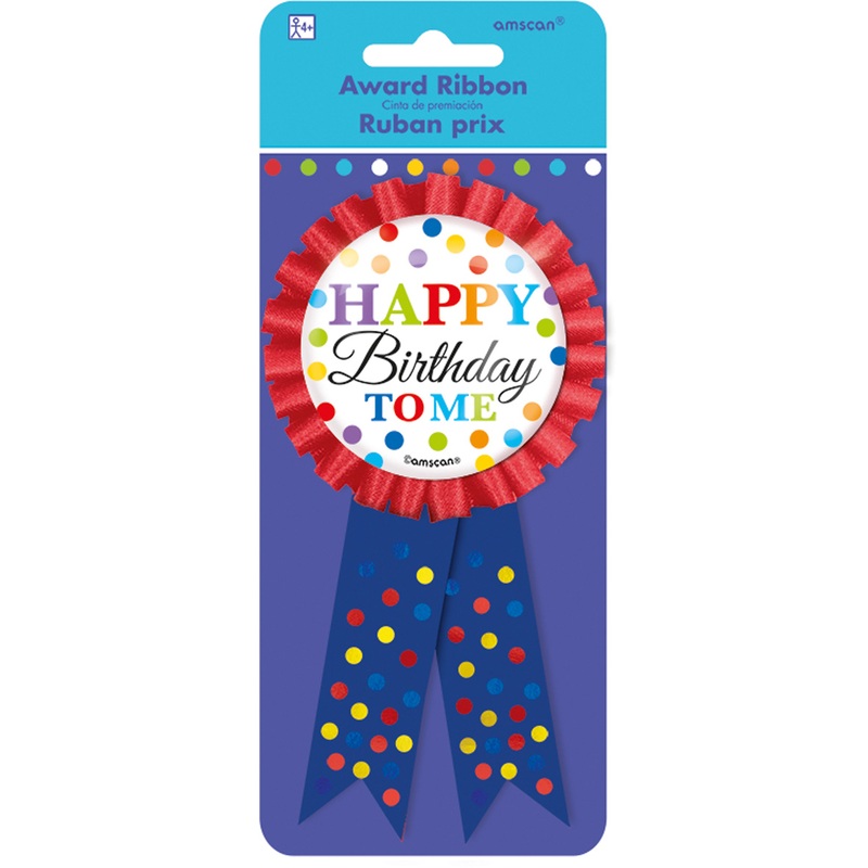 Rainbow Birthday Button 14.6cm