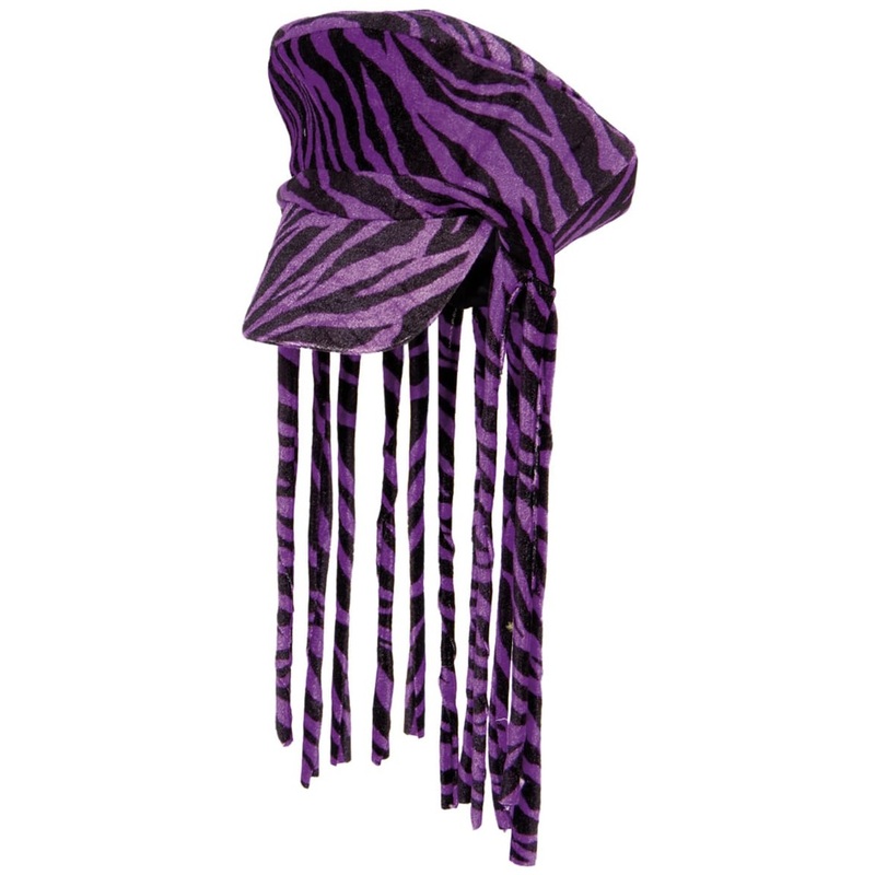 Rasta hat Animal Purple