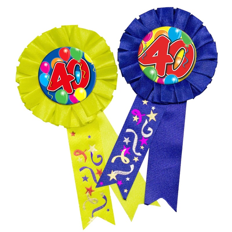 Spectacular 40th Birthday Button