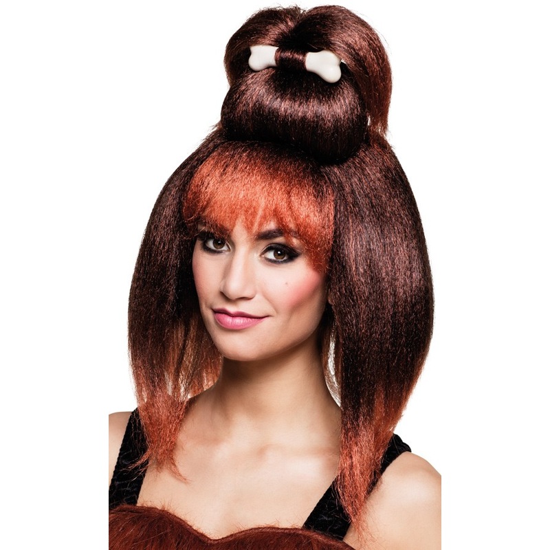 Stone age bone wig for women