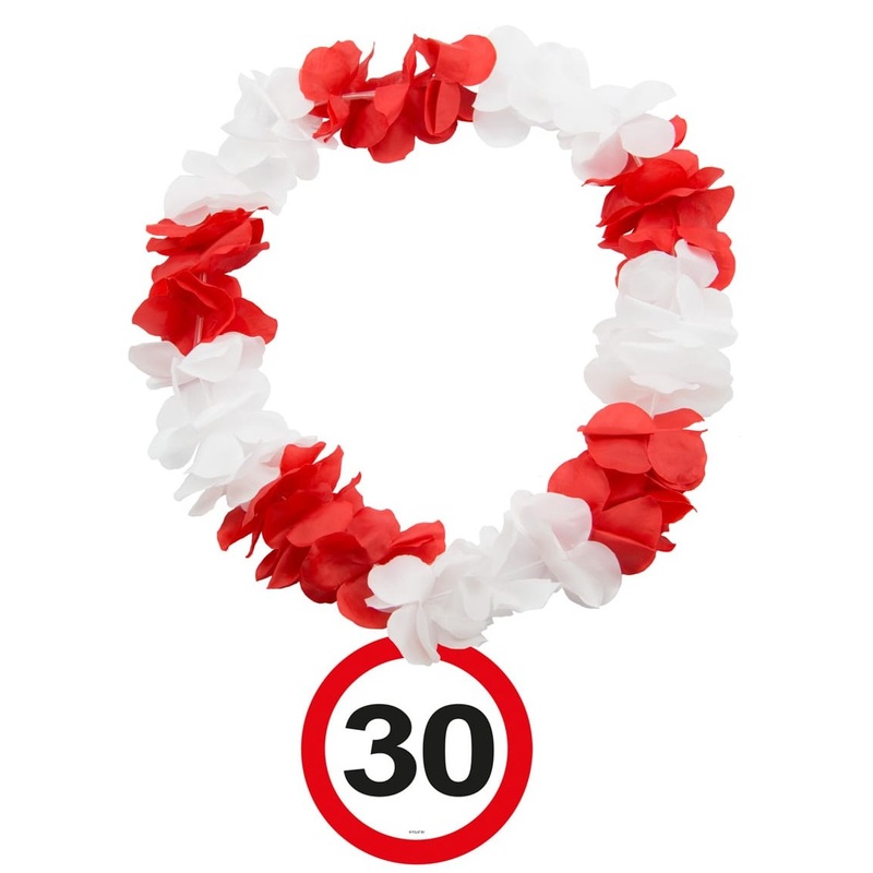 Traffic sign 30 Hawaii lane
