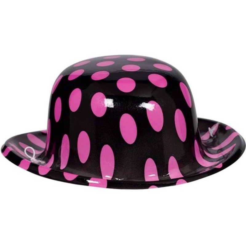 1950s mini polka dot hat