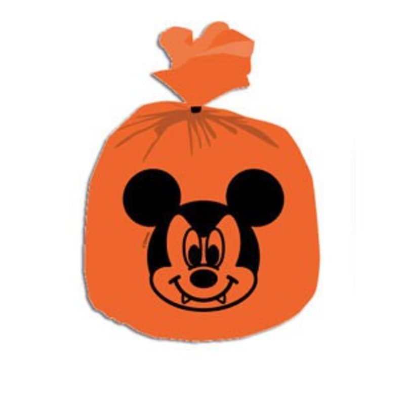 6 scary Mickey Mouse Halloween party bags