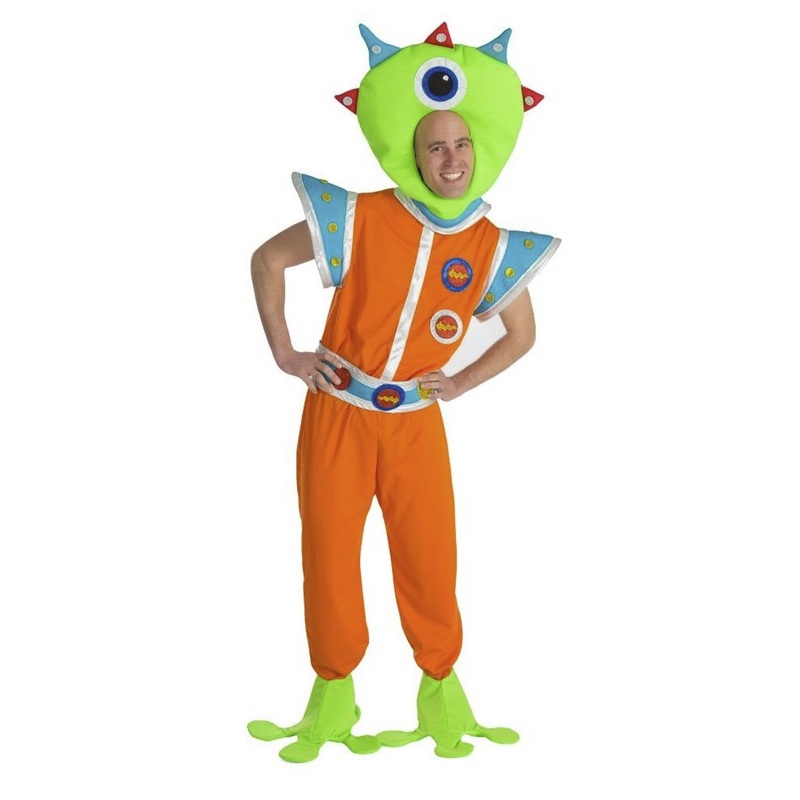 Alien Jiggle mens costume