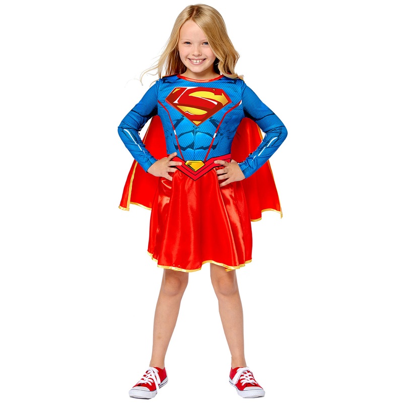 Supergirl costume for girls recycled