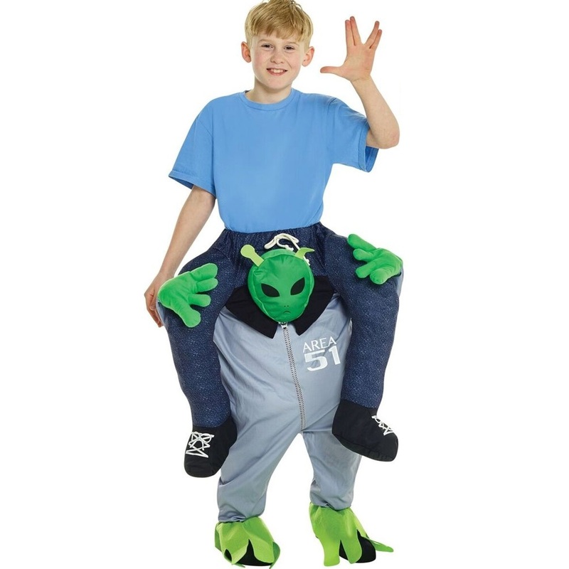 Area 51 piggyback costume for children