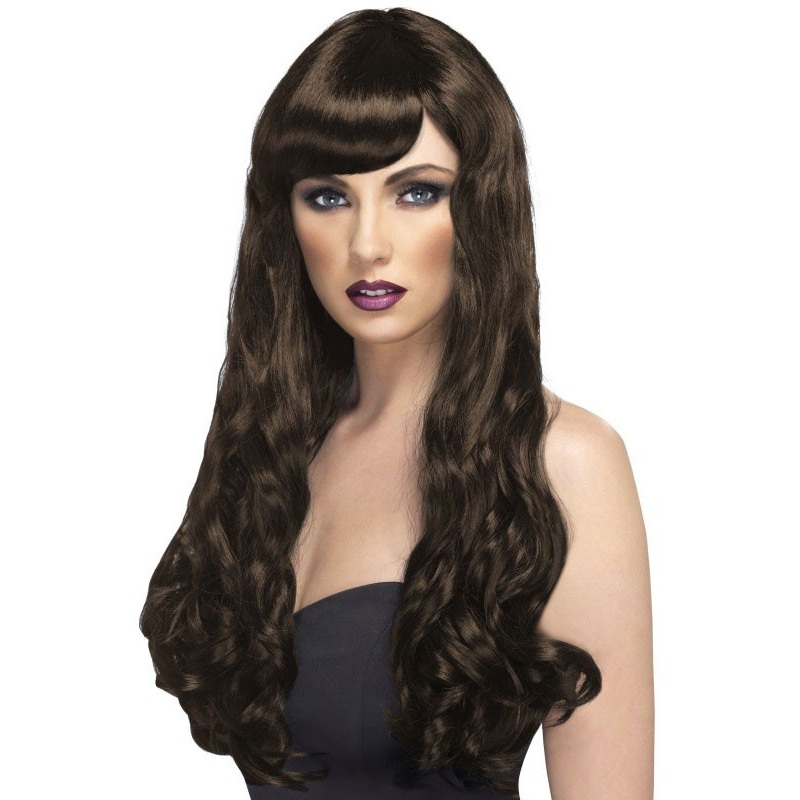 Beauty wig brown