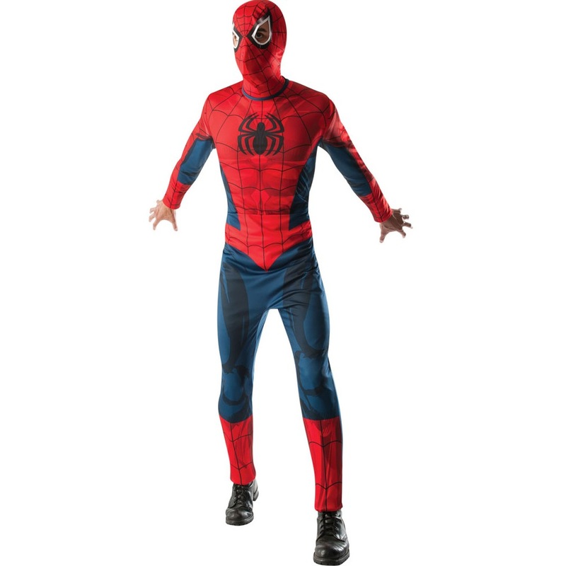 Spiderman Classic Men's Costume Deluxe M-L