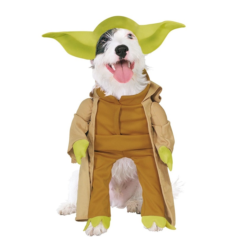 Star Wars Yoda costume for dogs S