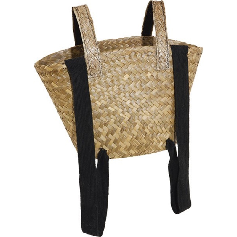Asia carrying basket backpack