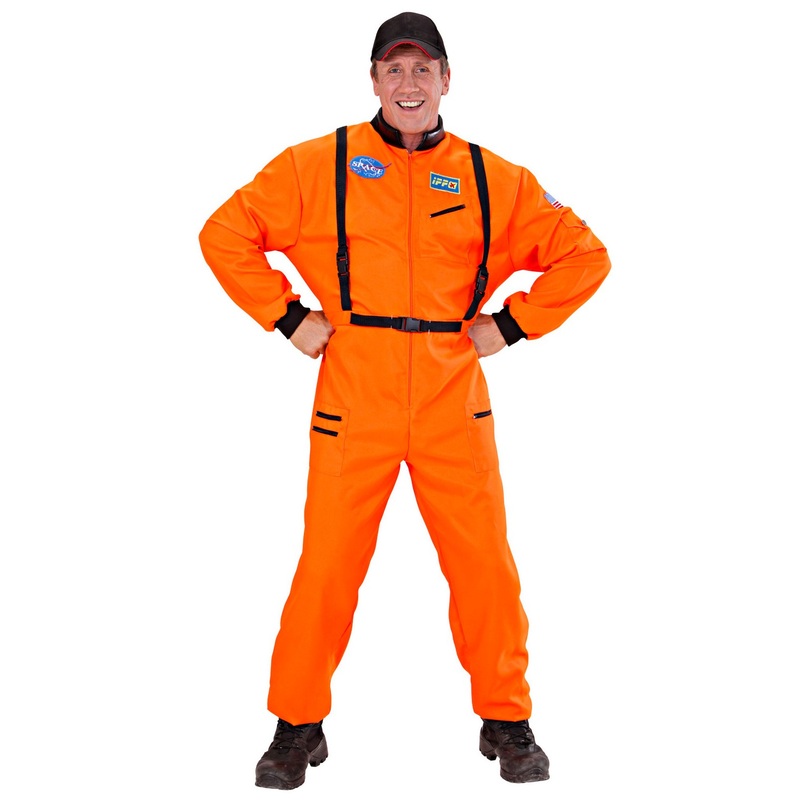 Astronaut Micail men's orange costume S