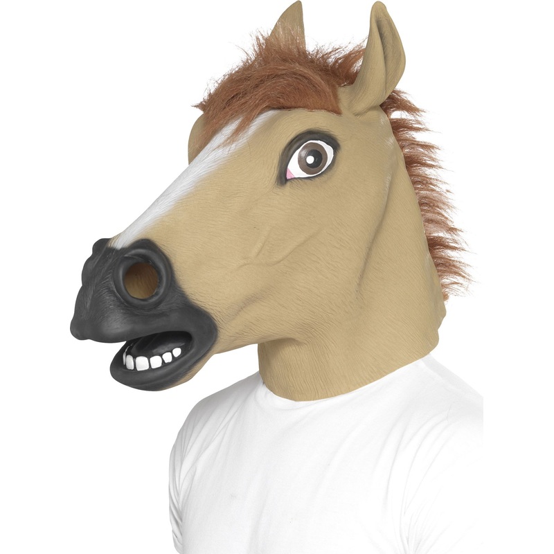 Bailey latex horse mask