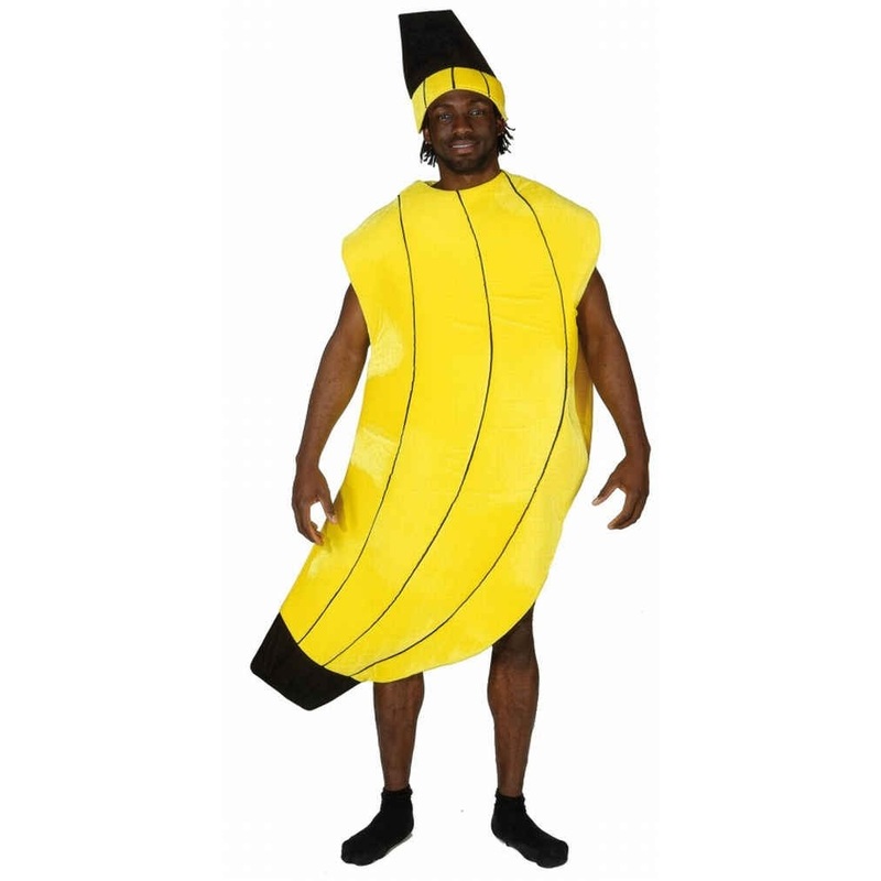 Banana costume with headgear