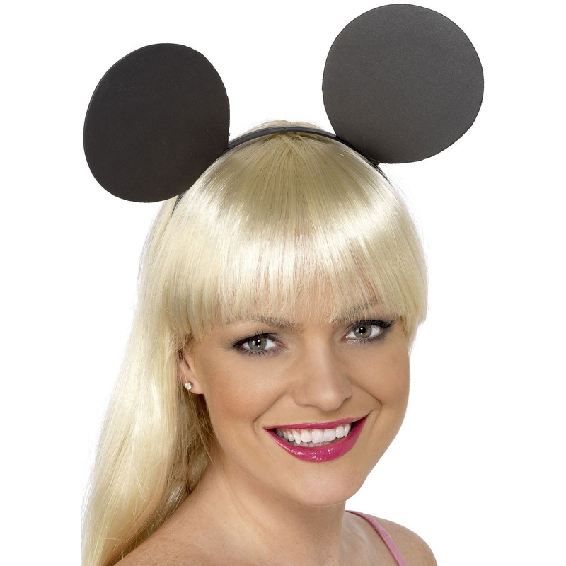 Black mouse-eared headband