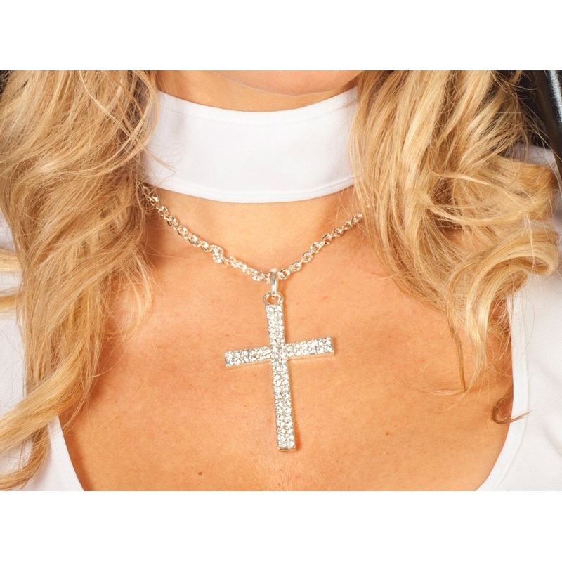 Beautiful necklace for women with a cross pendant