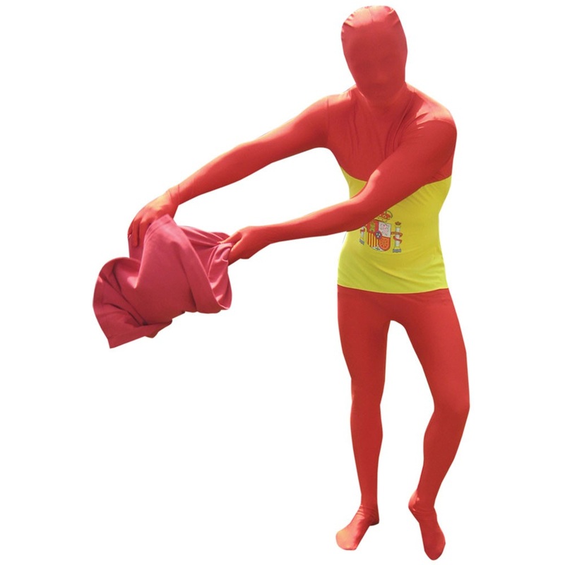 Spanish flags morphsuit M