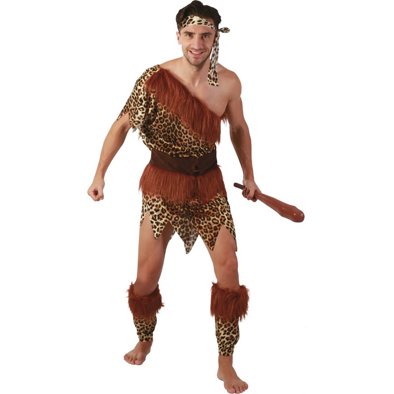 Stone age man men's costume
