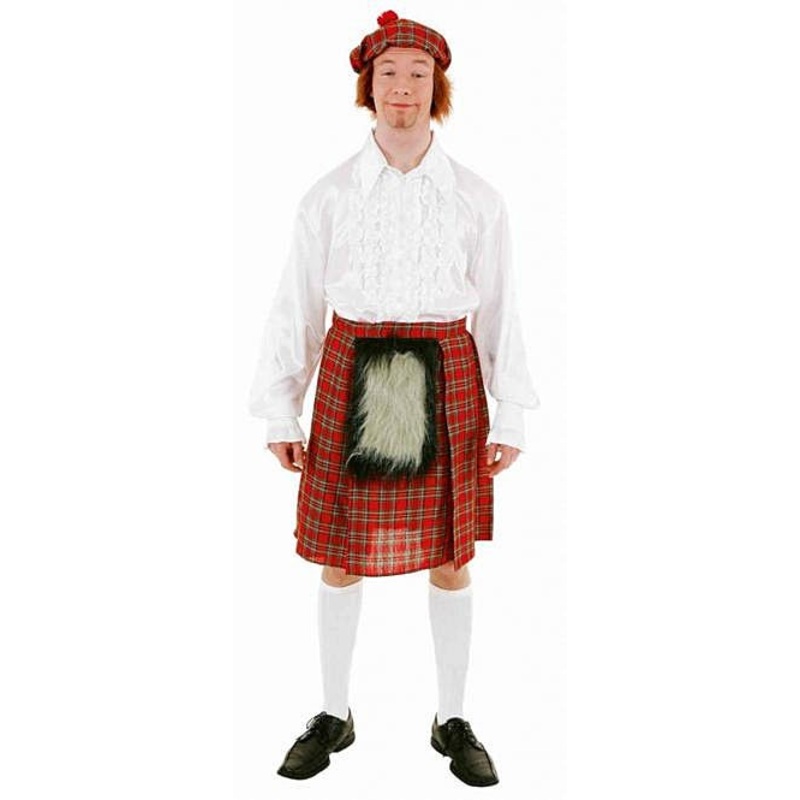 Tartan Skirt & Hat Edinburgh