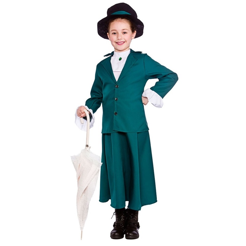 Victorian nanny child costume