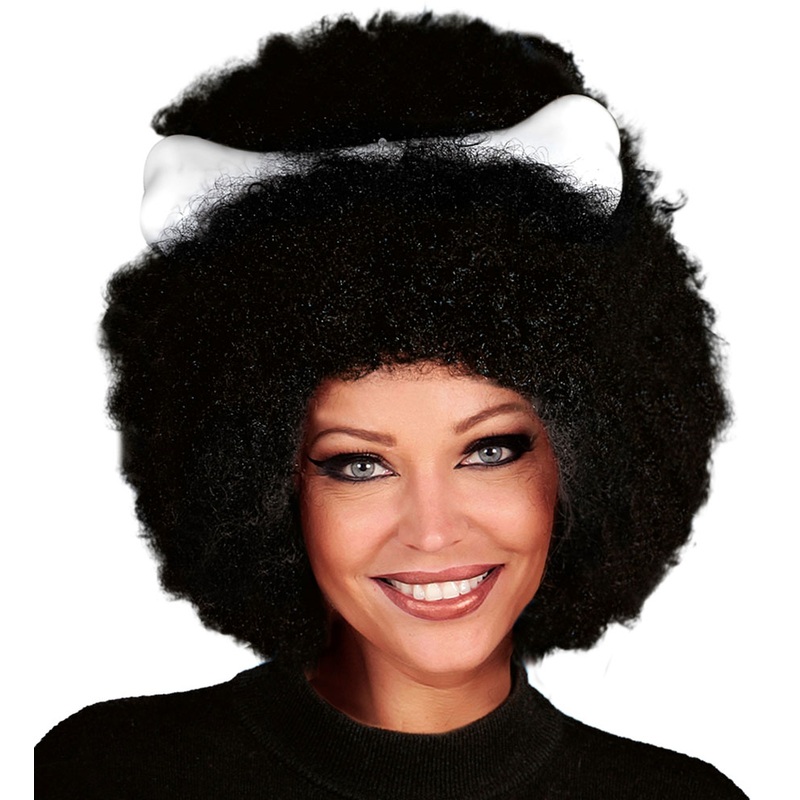 Wig with bone