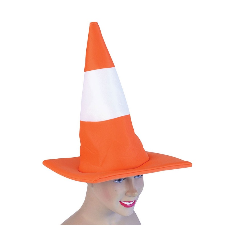 Traffic cone hat