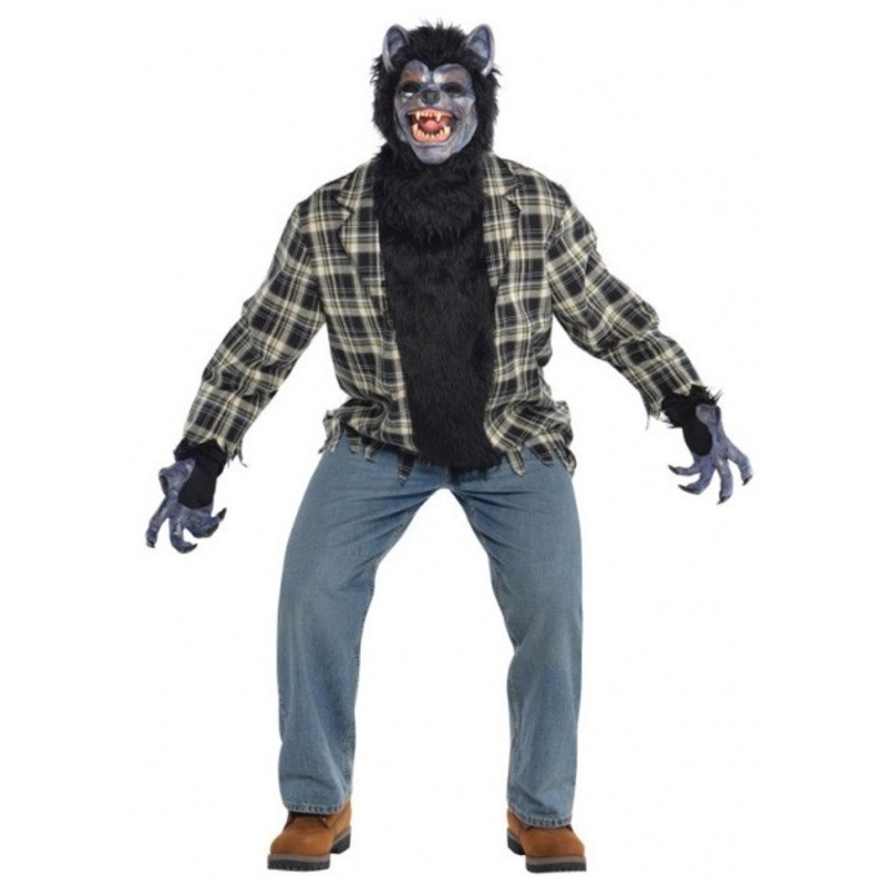 Angry werewolf mens costume M-L