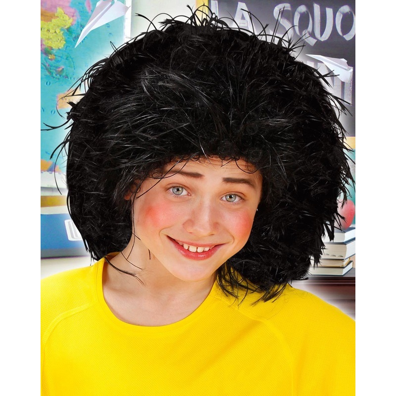 Black children's curly head wig