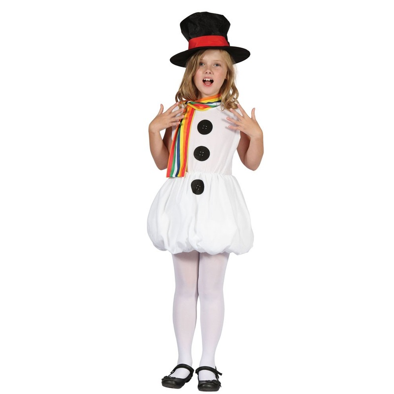 Snow girl child costume S