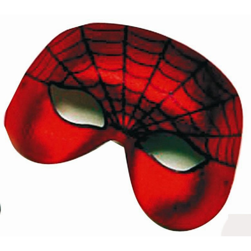 Spider eye mask red