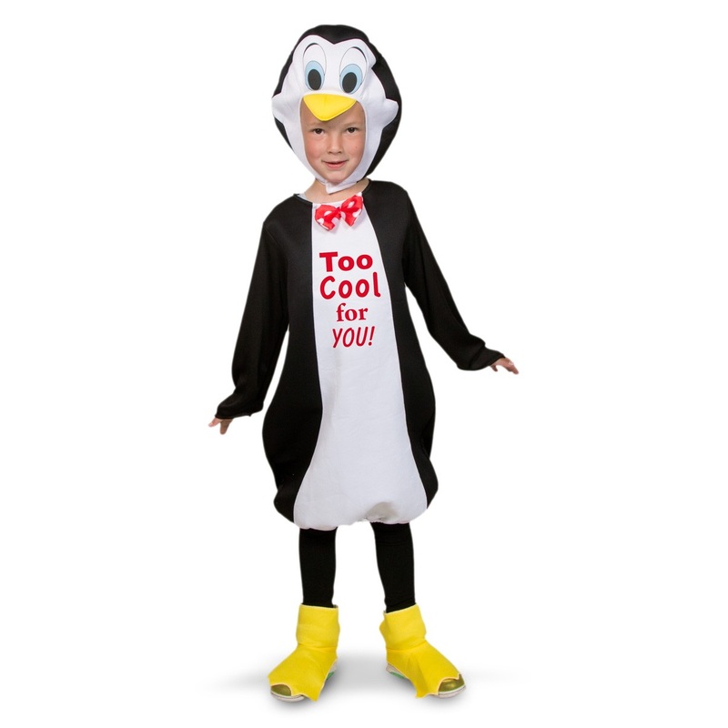 Too Cool For You penguin kids costume