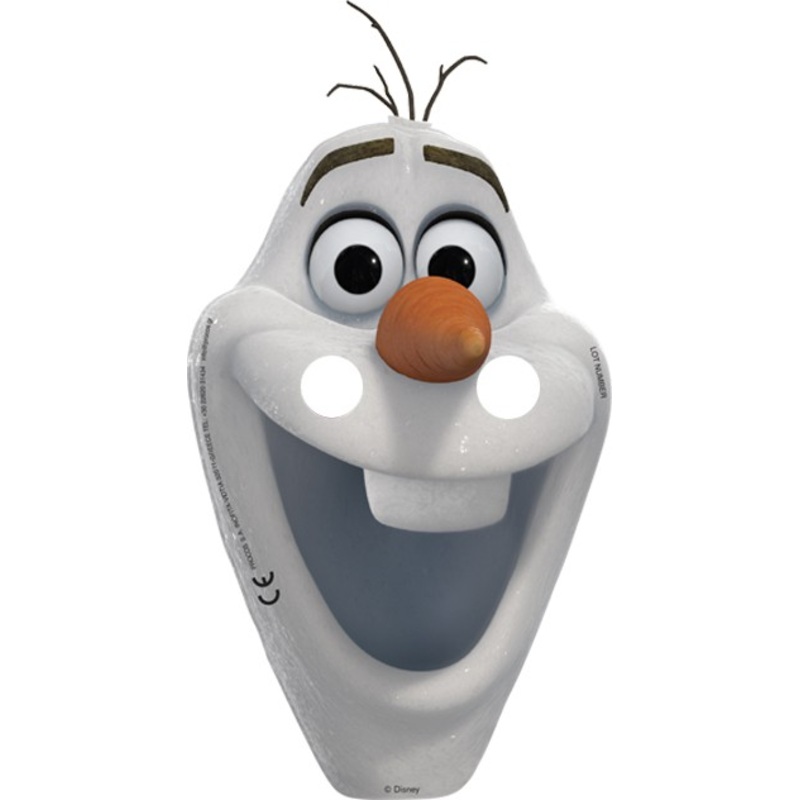 6 Olaf's summer fun masks