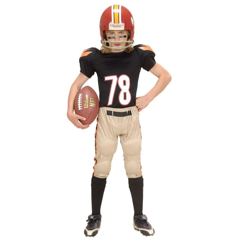 American football player child costume 128