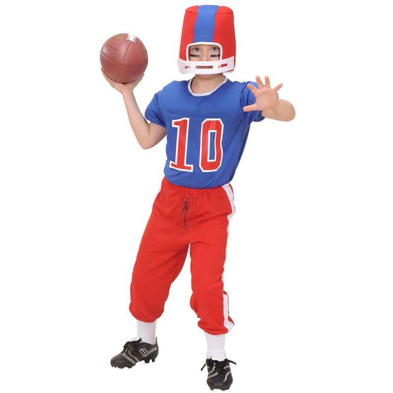 American Football Player Jayden Child Costume 128