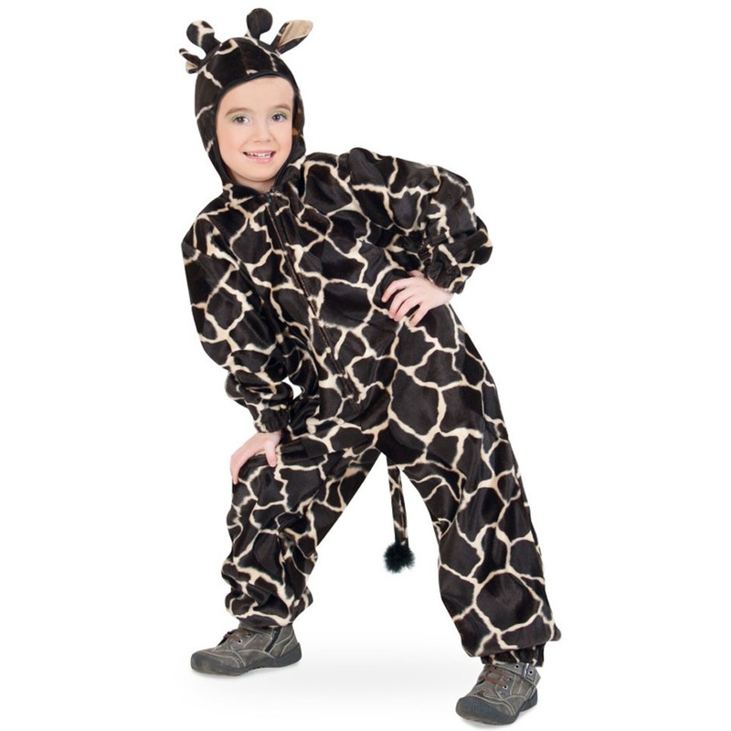 Black giraffe costume for kids 98