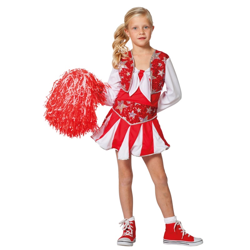 Star team cheerleader child costume 116