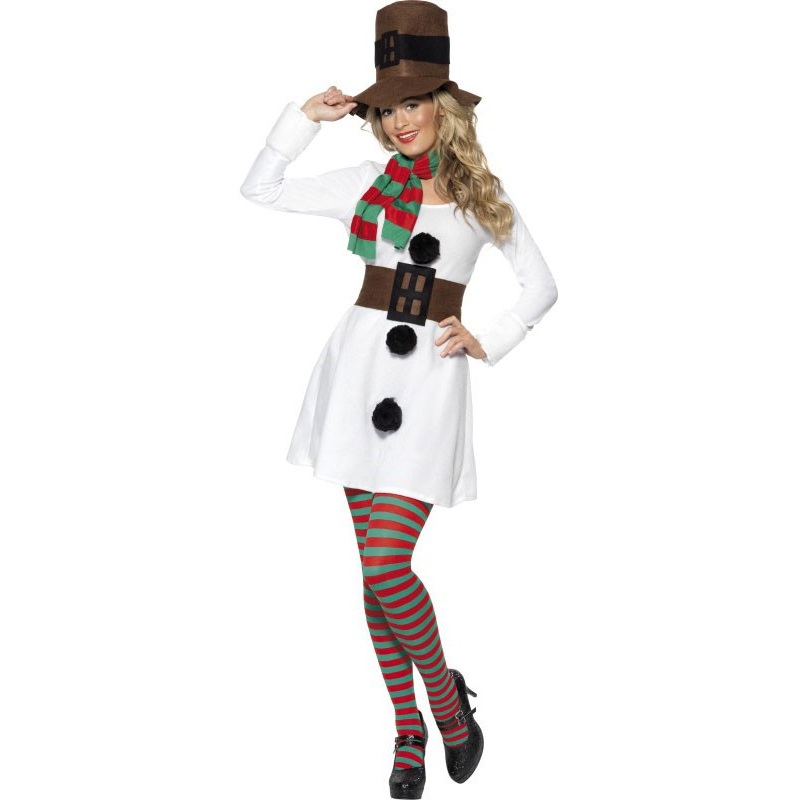 White snow women dress for women S