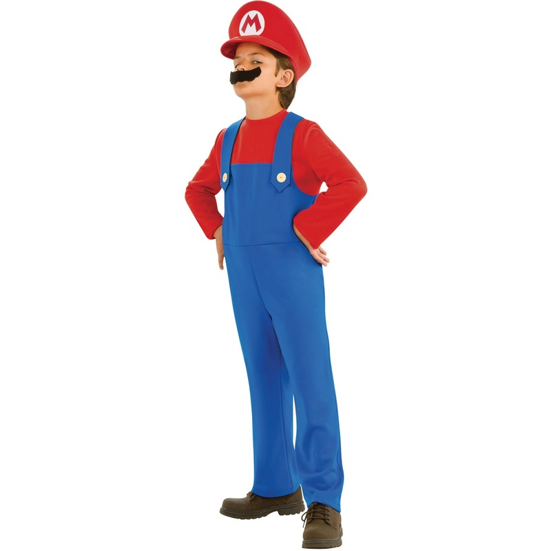 Adventure hero Mario child costume S