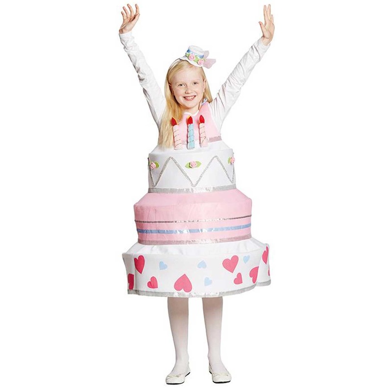 Birthday cakes child costume