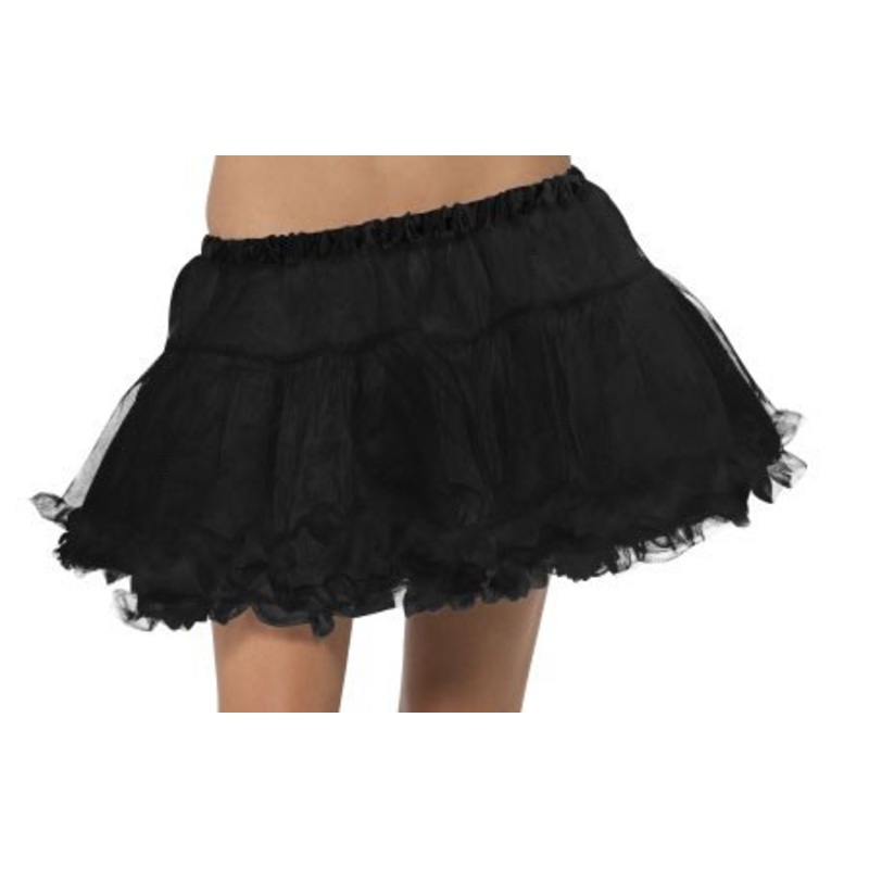 Tulle petticoat in black