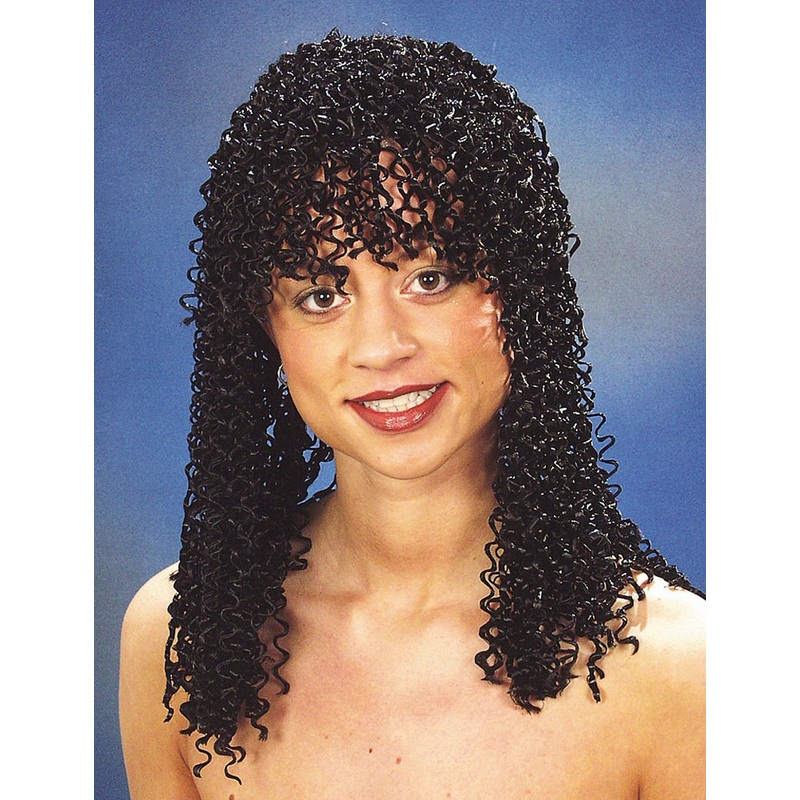 Wet look wig Amelie