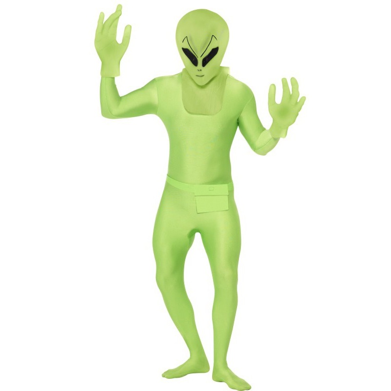 Wondrous green alien costume M