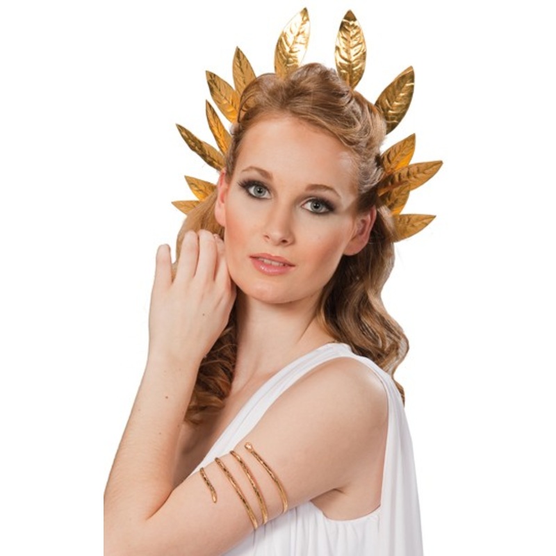 Antique Caesar Laurel Wreath In Gold