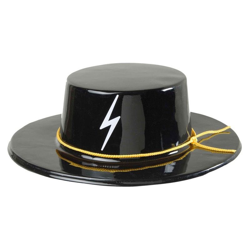 Bandit hat PVC black