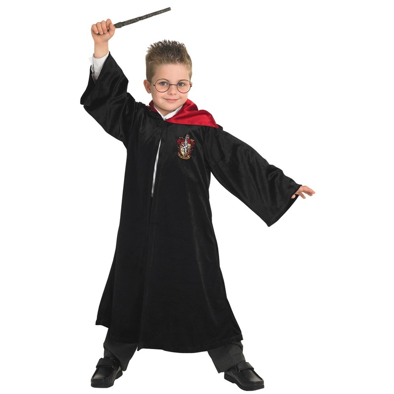 Black Harry Potter children's robe