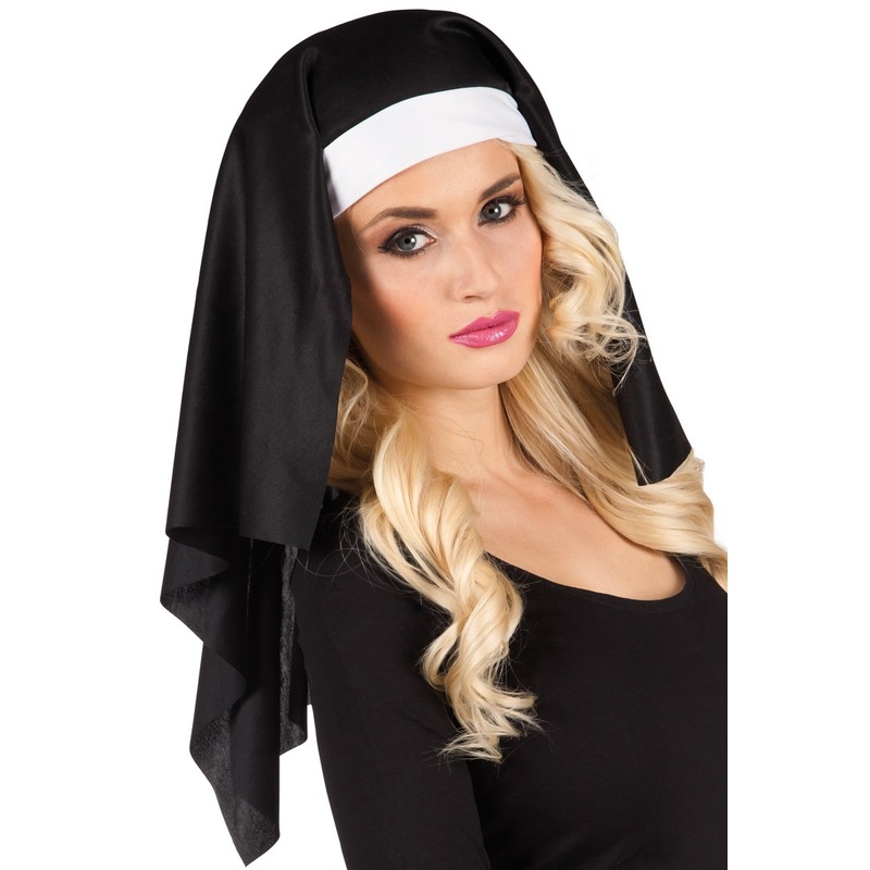 Black nuns hood