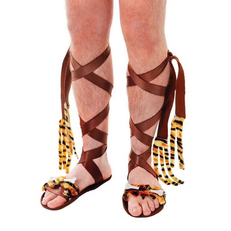 Stone age caveman sandals